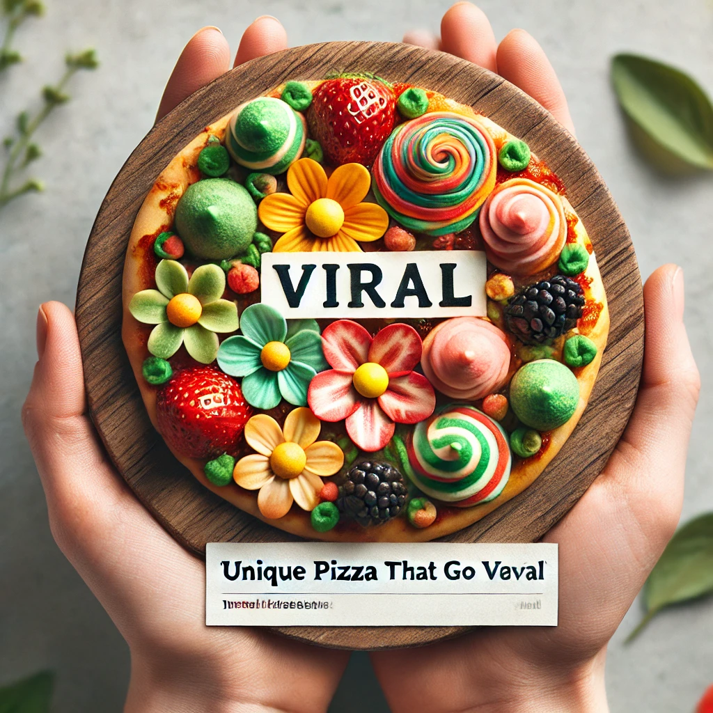 Unique Pizza Designs That Go Viral